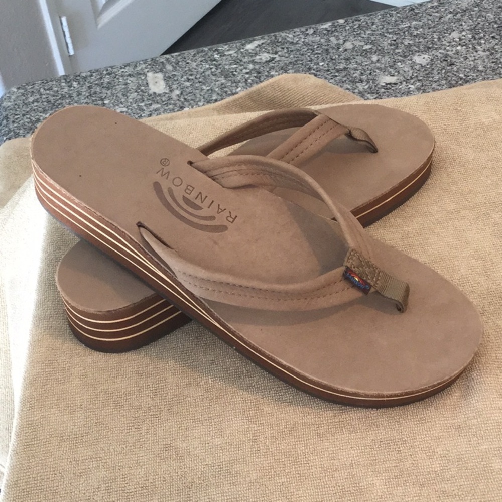 Rainbow Flip Flops 4 Layers